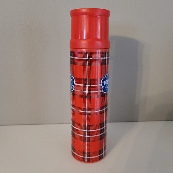 2/$20 Austin's Original Deep Eddy Vodka 8 Oz Red Flannel Thermos - Picture 4 of 7